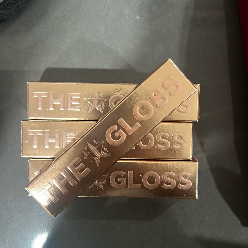 4x Jeffree Star full size lip glosses in Silk Rope